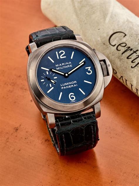 panerai amerigo vespucci|Panerai. A fine and rare titanium limited edition wristwatch with .